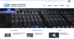 Desktop Screenshot of connecttech.com